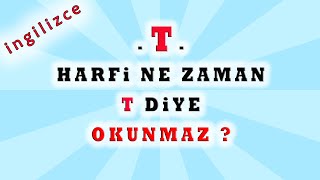 İngi̇li̇zce De T Harfi̇ Ne Zaman T Okunmayip D Olarak Okunur ? - Harf Telaffuz Serisi 