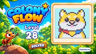 Colony Flow Level 28 | Walkthrough & Solution