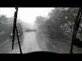 Два рейса в Евпаторию,  дождь с градом,  дерево на дороге! Конец вахты!