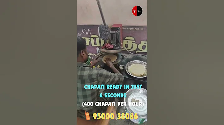 ✨ #chapati Ready in just '6' seconds | Roti Banane Ki #machine | #roti Maker | Chapati Maker ✨