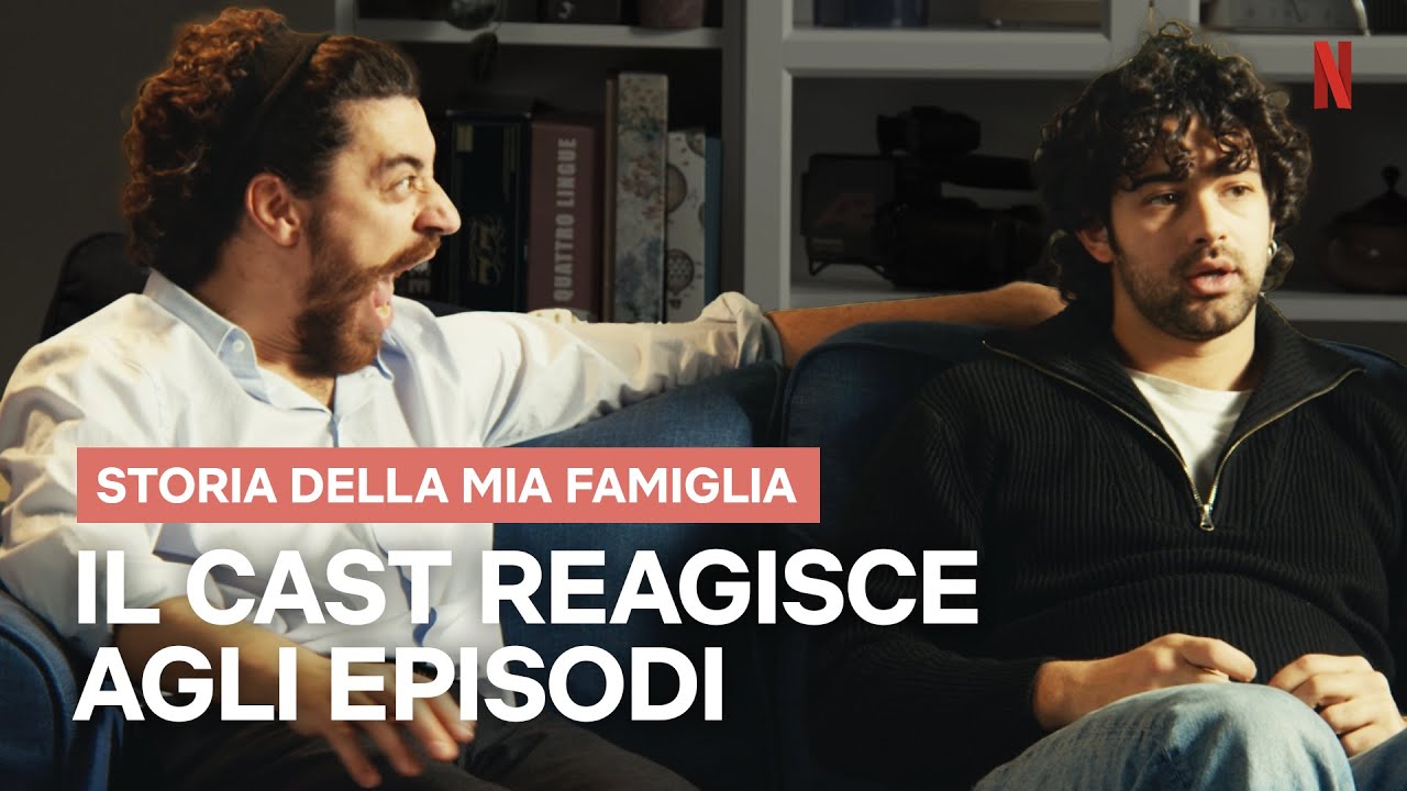 Il CAST di Storia della mia famiglia reagisce agli EPISODI - YouTube