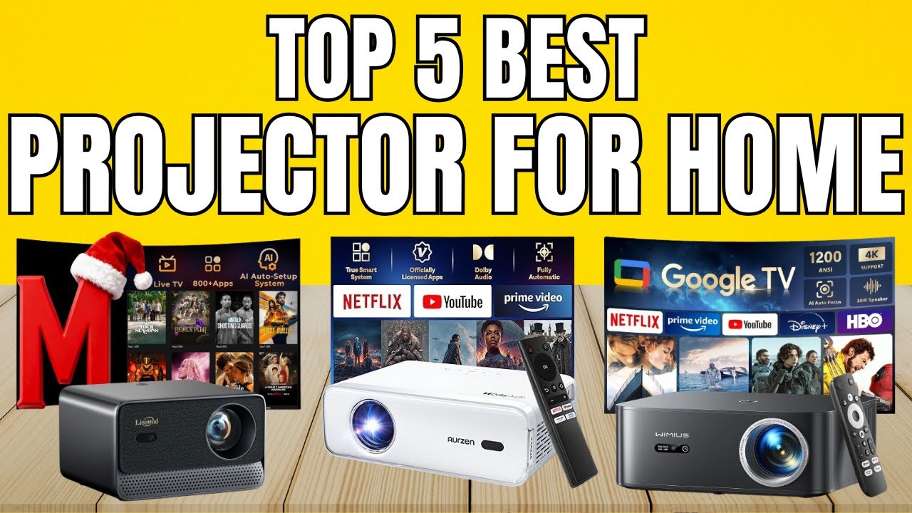 Пять лучших проекторов для домашнего и уличного кинопросмотра — обязательно посмотрите перед поку...