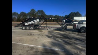 2023 Kaufman 44ft Car Hauler Trailer - 8,000lb Axles, 5 Car Hauler, Ramps
