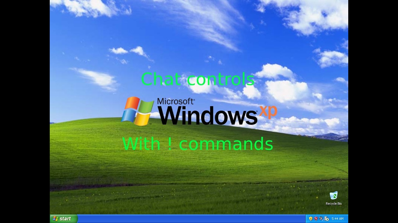 🔴 live 24/7 - chat controls windows xp - YouTube