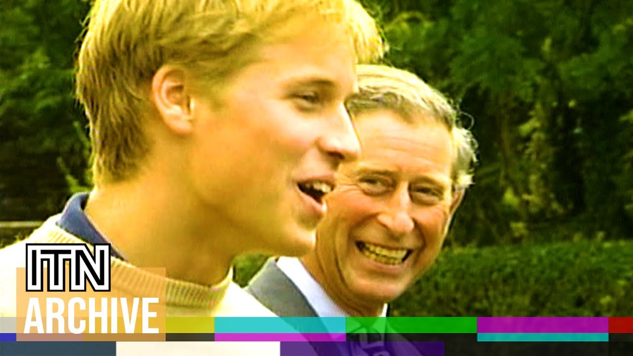Prince Charles and Prince William Funny Press Conference on Gap Year Plans (2000)