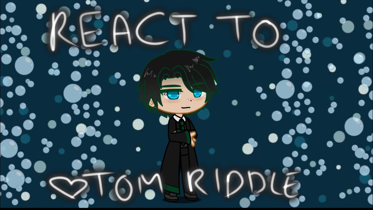 React to Tom Riddle | HP | 1940’s | Nuichio.Creations - YouTube