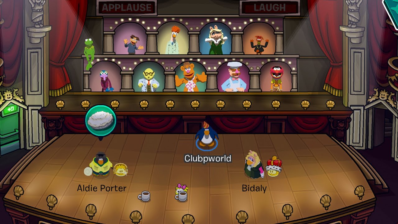 Club Penguin: Muppet Theatre Show + Background! - YouTube