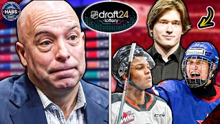 2024 NHL Draft Lottery LIVE - This changes EVERYTHING...