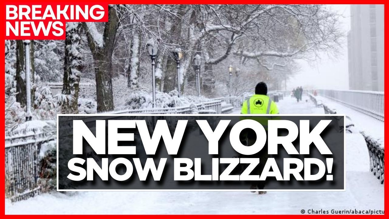 NYC SNOWSTORM LIVE | State of Emergency Declared as Blizzard Whips Tri-State Area with High Winds