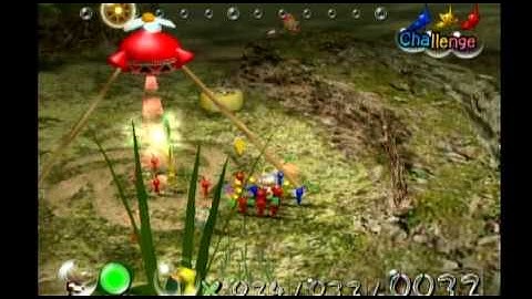 Pikmin Revisit GCN Extra: Challenge Mode- The Forest of Hope- Part 1