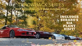 Subaru SVX 30th Anniversary Meet and Subaru Of America Visit October 2022.  Throwback Series