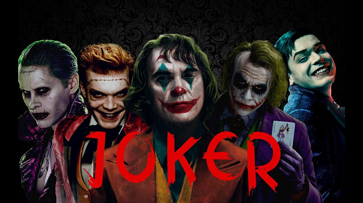 MULTIFANDOM | JOKER | control - halsey