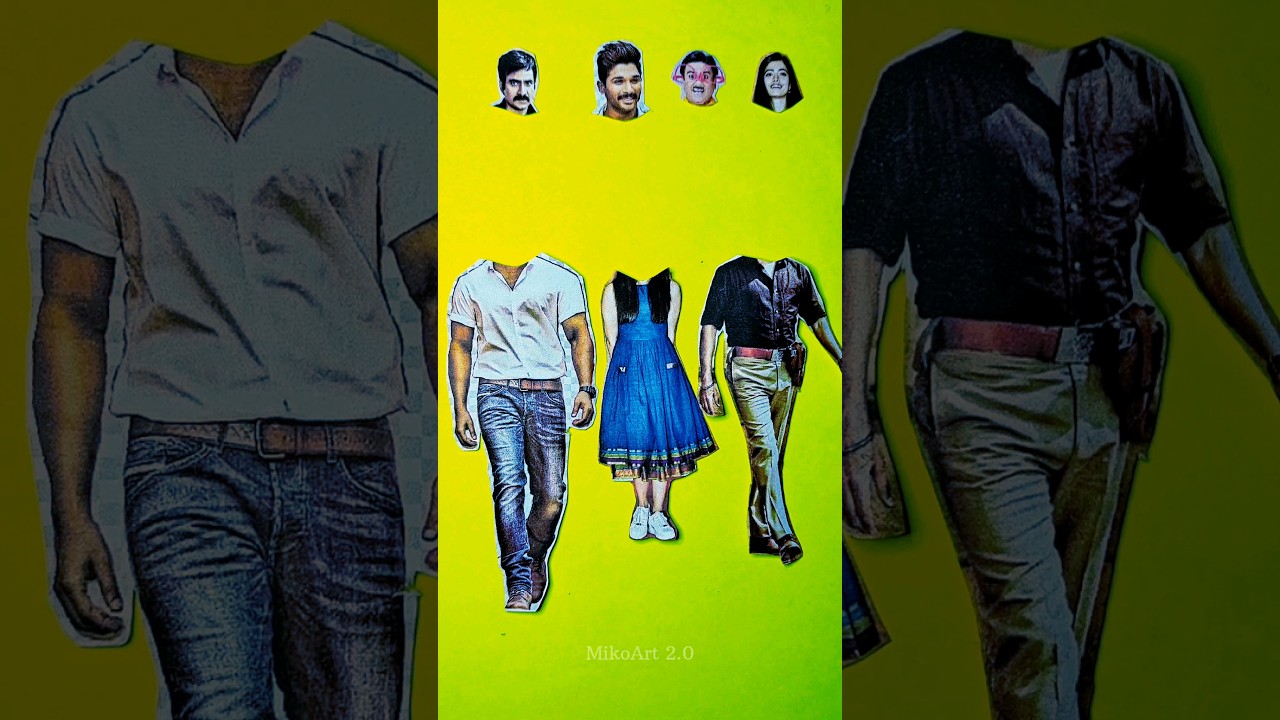 Wrong head challenge | Head Puzzle | Celebrity head puzzle 😂 