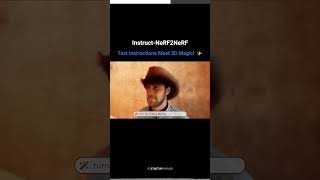 Instruct-NeRF2NeRF: Text Instructions Meet 3D Magic! ✨