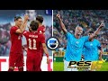 Liverpool 1 vs Manchester City 2 - Premier League 2022-23. Pes 6.