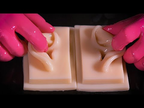 ASMR 開始5秒で全米が泣いた！高速オイルマッサージ（ラテックス手袋、字幕あり）