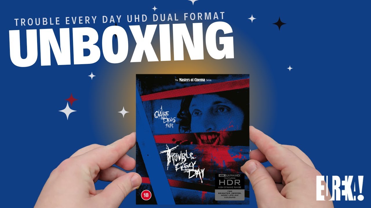 TROUBLE EVERY DAY | Masters of Cinema Limited Edition 4K Ultra HD Blu-ray Unboxing Video