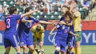 日本、４強入り １－０でオーストラリア下す