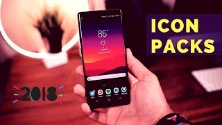 Top 10 Premium Android Icon Packs | January 2018 | Free Icon Packs screenshot 2