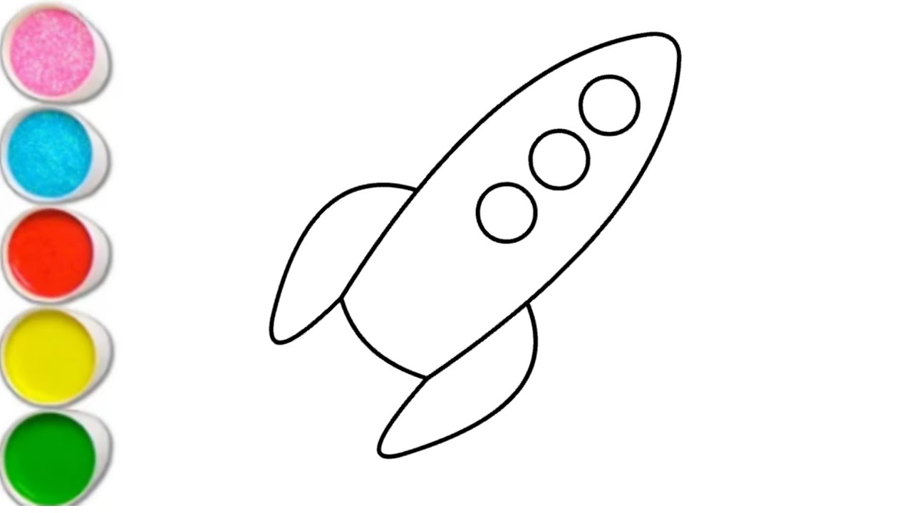 quot Blast Off How to Draw a Rocket - Maxresdefault