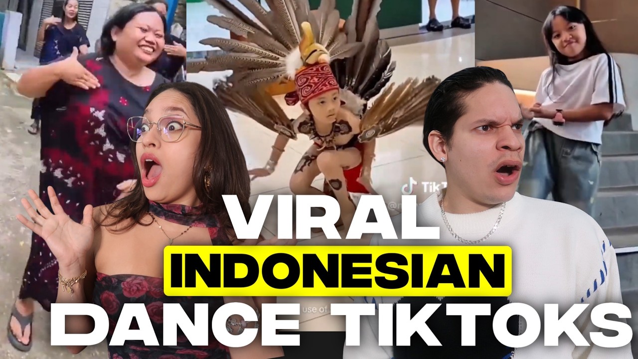 There's something happening in INDONESIA...LATINOS react to Viral Indonesian DANCING TikToks!