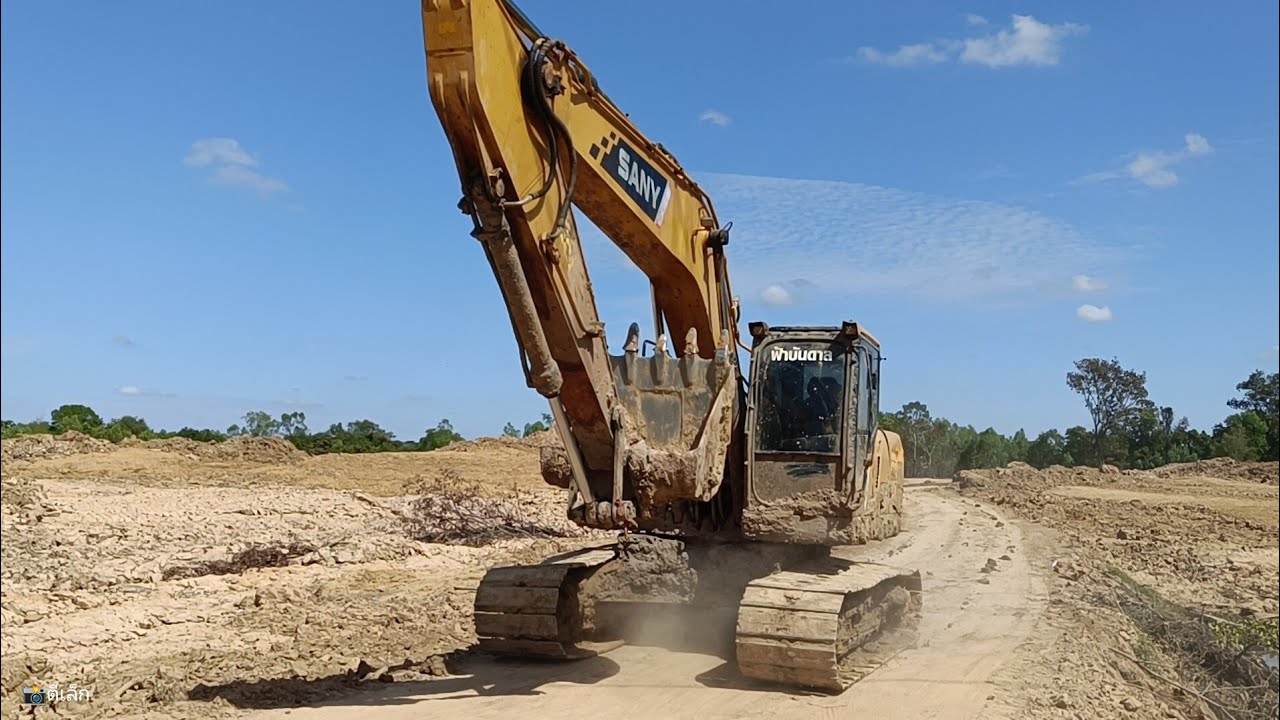 สภาพรถขุดคู่ใจท่านเปาฟ้าบันดาลโหดสุดๆ