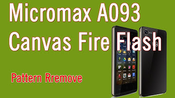 How to Micromax A093 Fash