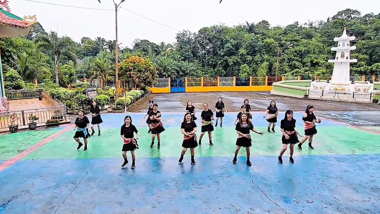 Gao Shan Qing (高山青) Remix Line dance - Group Senam Orpalaka / Choreo : Liyan (INA) - Sept 2025