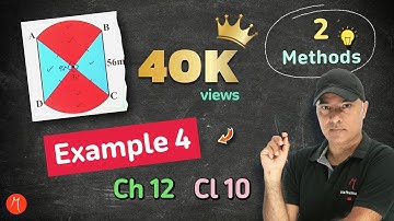 Example 4 - Chapter 12 - Class 10 | Areas Related To Circles | NCERT Maths | CBSE (Old Book)