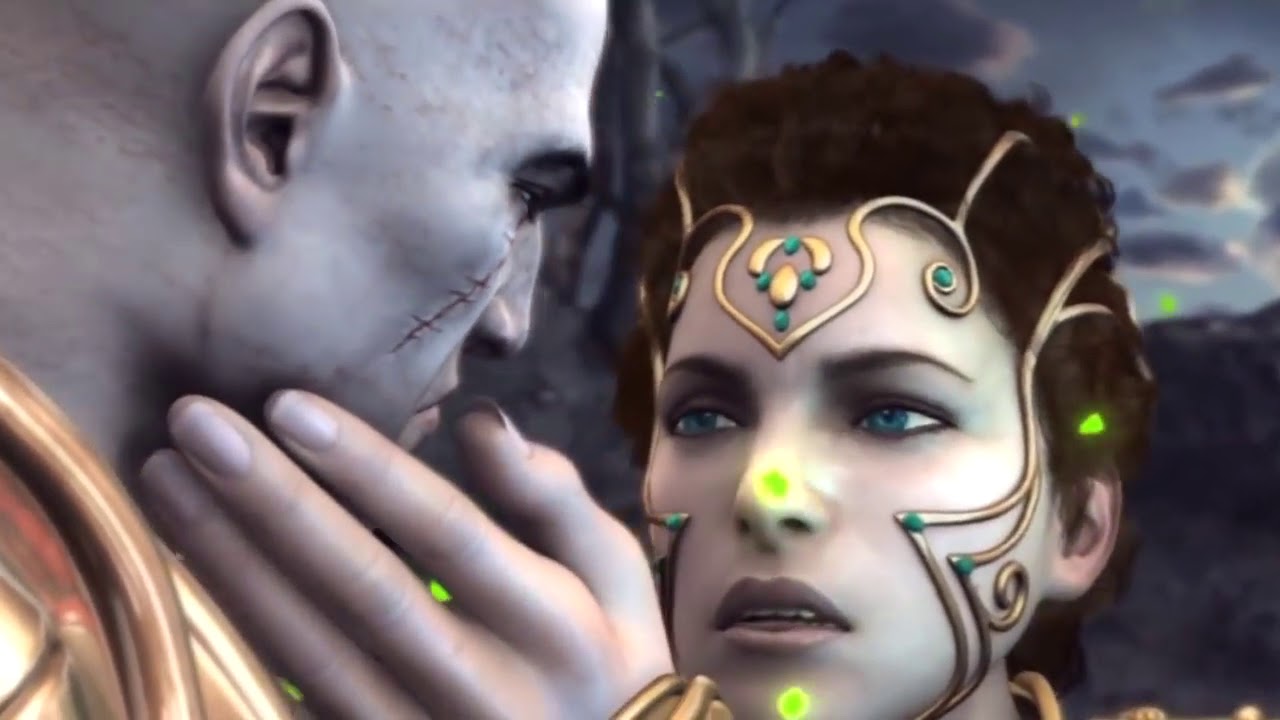 God of War 2 Kratos killed Athena YouTube