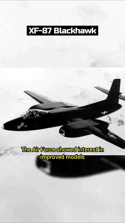 The All-Black Jet Fighter That Never Made It#shorts