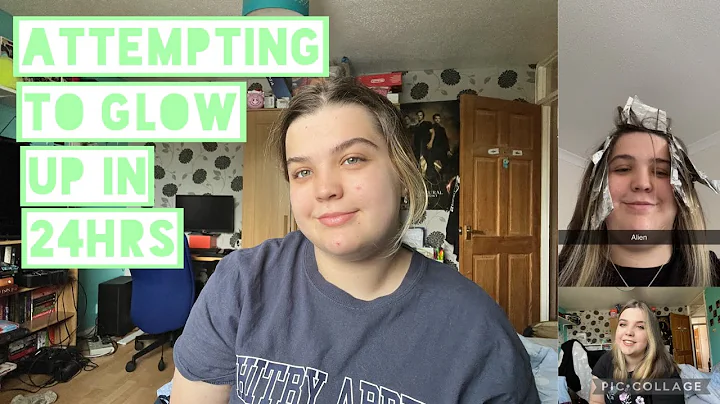 attempting to glow up in 24hrs