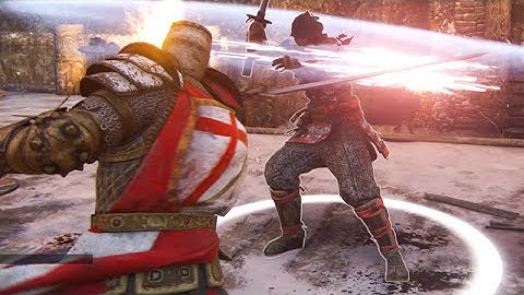 For Honor Duel Gameplay - Knight Warden vs Samurai Orochi (1v1 Closed Alpha)