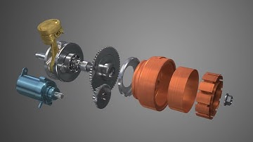 Mechanical Animation Video  3D animation mechanical engineering video