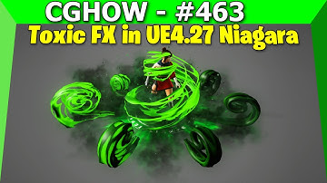 Toxic FX in UE4.27 Niagara Tutorial | Download Files