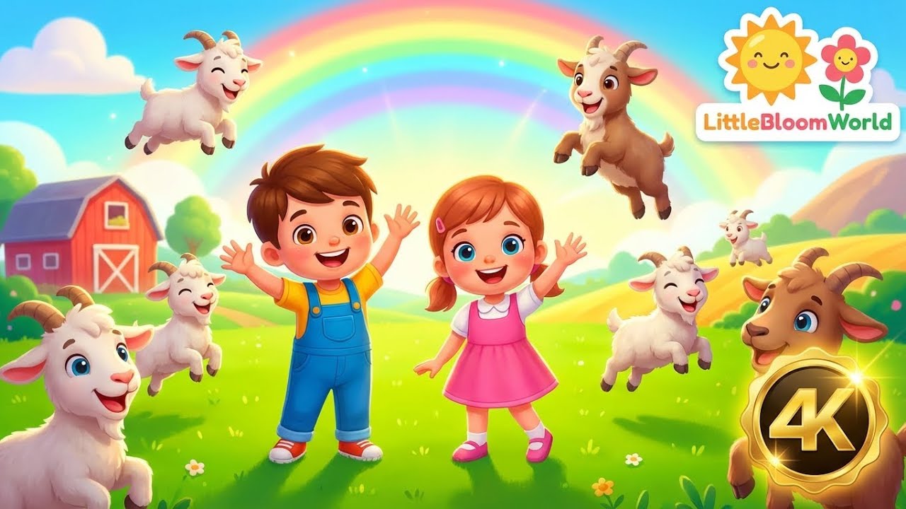 Happy Goat Ranch Happy Goat Farm Adventure! Learn Animals, Counting & Fun Songs for Kids ...