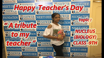 "A tribute by Students to teachers " Happy teacher