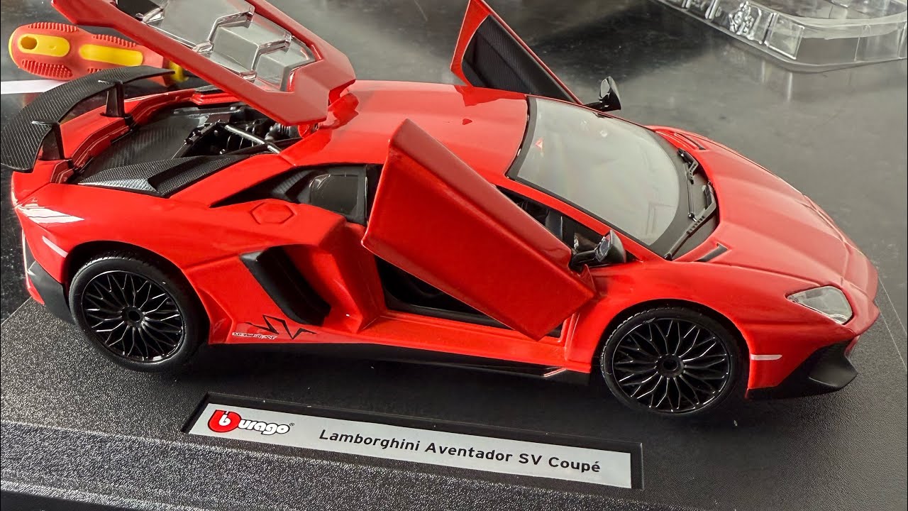 Armando Lamborghini aventador sv a escala 