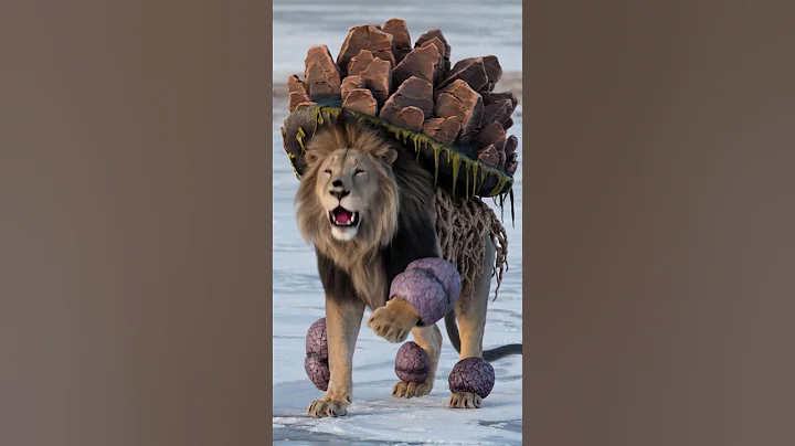 The Most Unlikely Rescue:  How a Tiny Reindeer Saved a Mighty Lion #animalrescue #polarrescue #lion