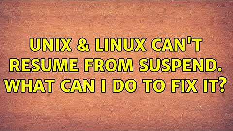 Unix & Linux: Can
