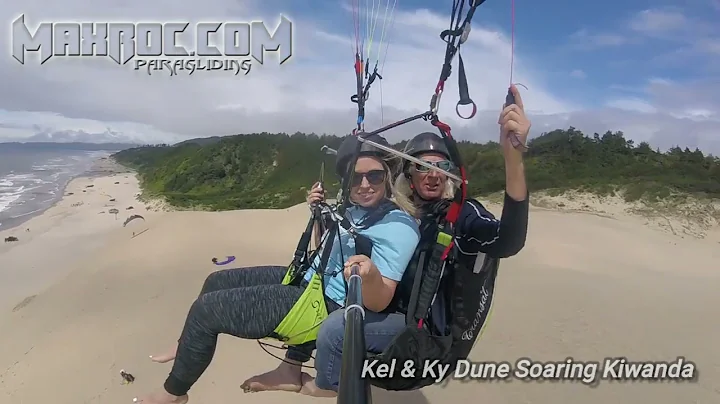 Kel & Ky dune soaring Kiwanda