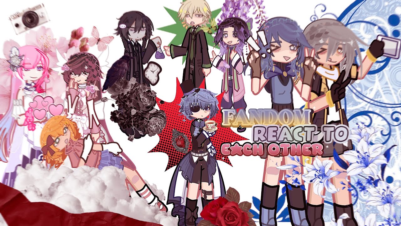 Fandom react to Each Other〖 𝐈𝐍𝐓𝐑𝐎𝐃𝐔𝐂𝐓𝐈𝐎𝐍 〗➫ Set speed at 2×! (remake)