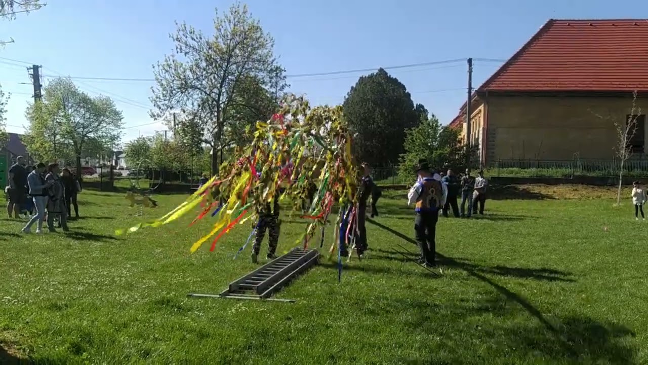 Event: Maypole (Šoporňa) / Udalosť: Stavanie mája (Šoporňa)
