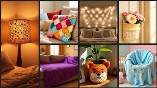 : Beutifull home decoration crochet handmade items and ideas #crochet#crochethandmade
