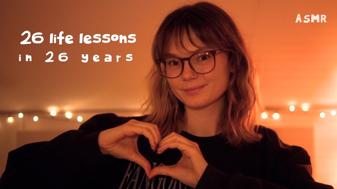 ASMR Comforting Whispers 🩷 Life Lessons