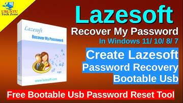 Create bootable usb for Recover Windows Password by lazesoft | Free Bootable Usb Password Reset Tool