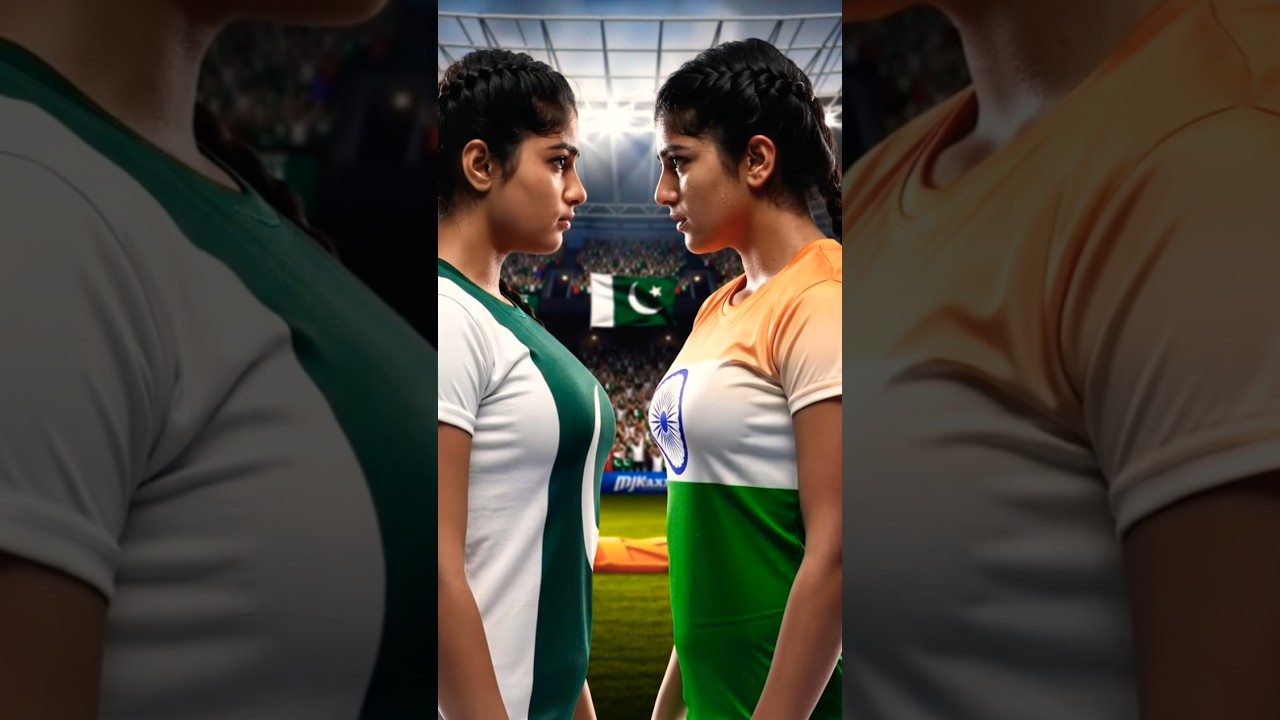 🇵🇰 Pakistani Girl vs Indian Girl | Wrestling Challenge | Emotional Ending 