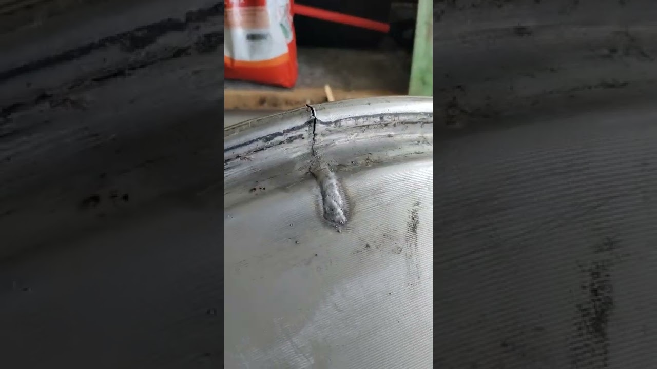 recycling my damage bent 20 inch Impala rim and aftermarket Ravetti 22 inch rims