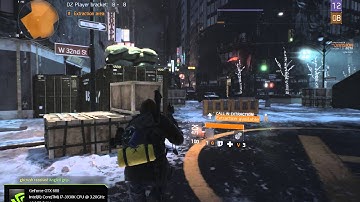 The Division (Closed Beta) - Flares at Night