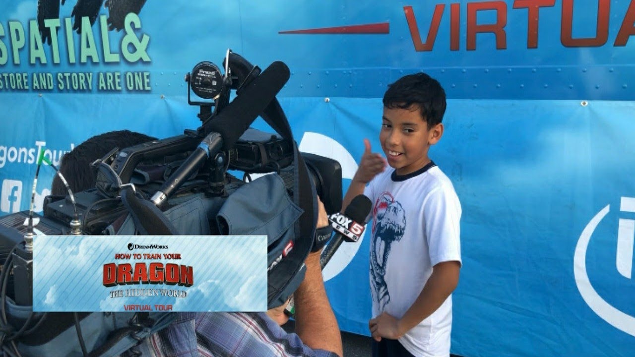 VR Experience How to Train your Dragon YouTube